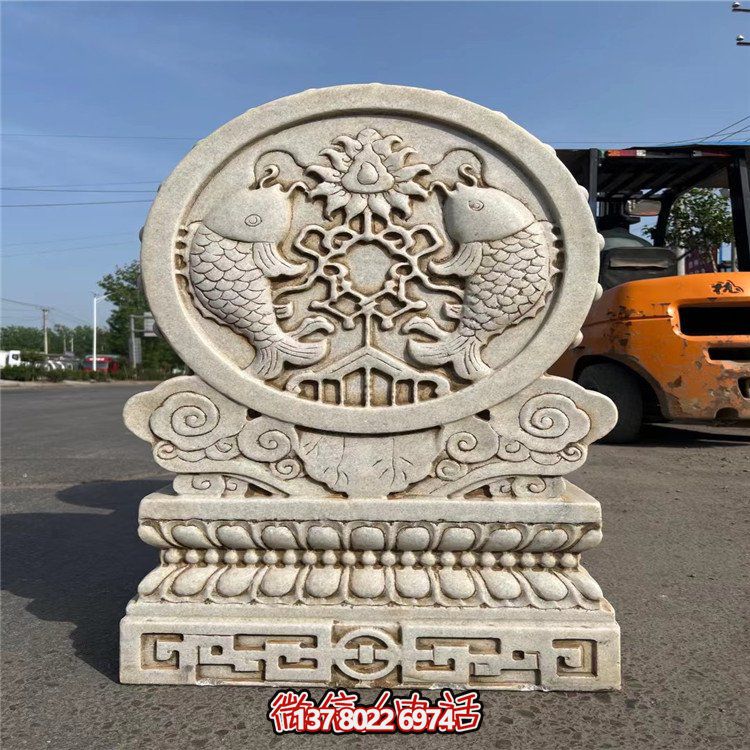 經(jīng)典韻味，精致宮廷漢白玉園林別墅裝飾擺件