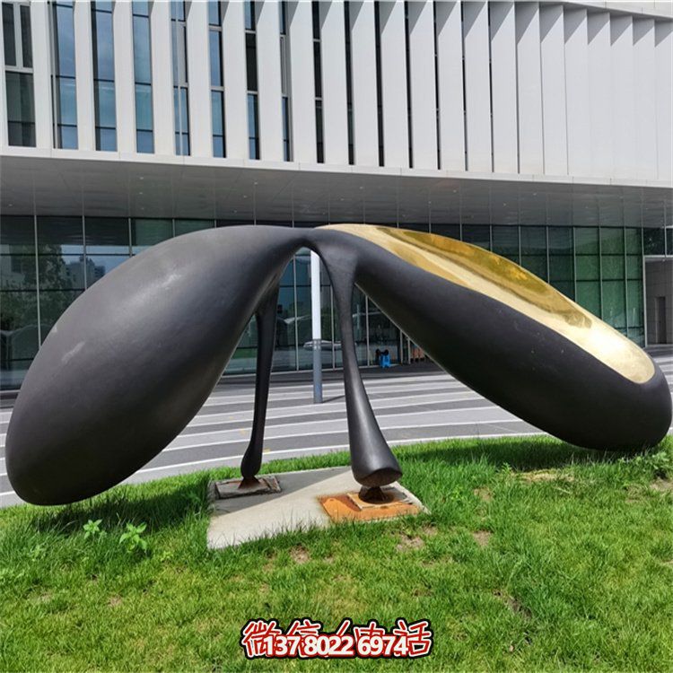 抽象不銹鋼景觀擺件，為你的廣場和公司添上創意色彩