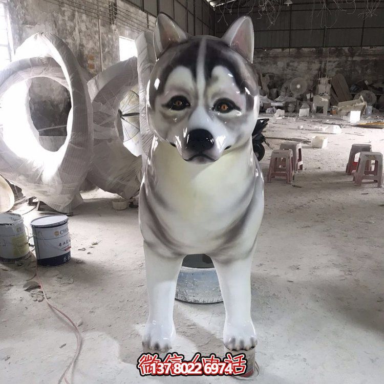 仿真玻璃鋼雪橇擺件，精致精美，溫馨家居裝飾