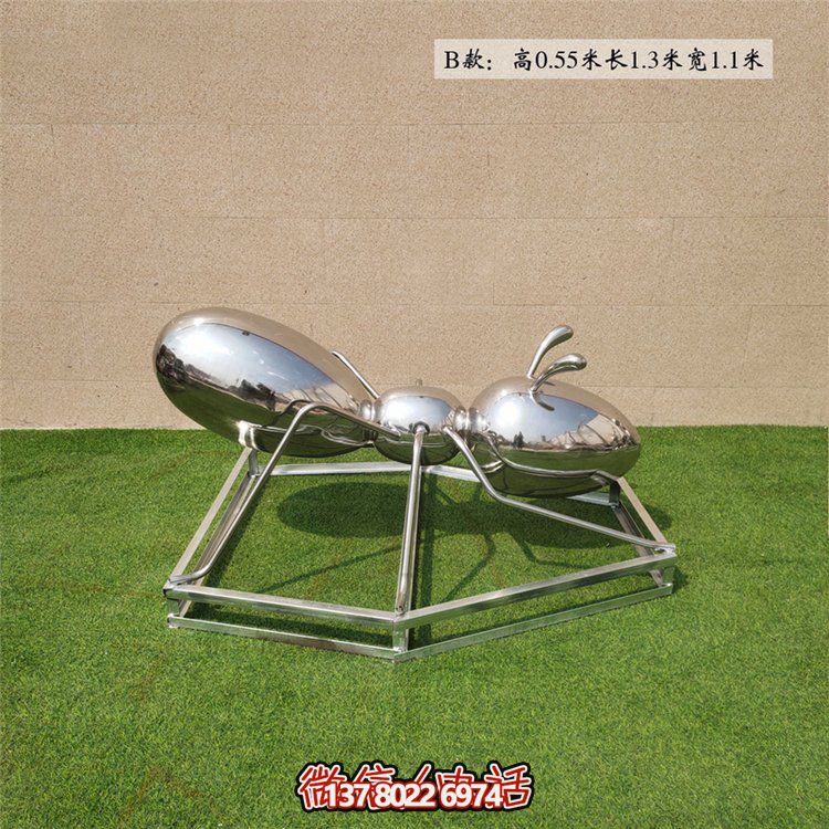 不銹鋼螞蟻雕塑，讓你的小區、公園、草坪更具特色