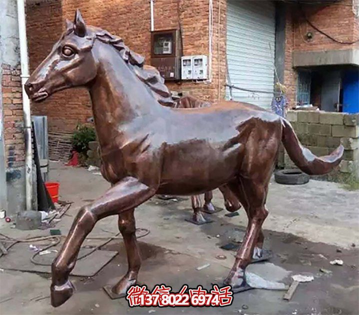 玻璃鋼動(dòng)物雕塑景觀擺放，美化城市廣場