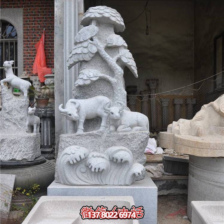 精美雕刻大理石景觀擺件，為您的園林小區增添獨特風采