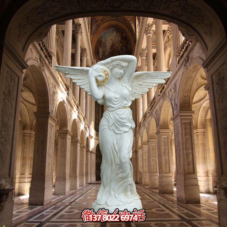 西方風格大理石雕塑，高端戶外園林景觀裝飾