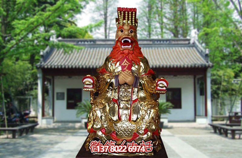 全新設(shè)計(jì)的不銹鋼貼金龍王庭院雕塑 全新設(shè)計(jì)的不銹鋼貼金龍王庭院雕塑