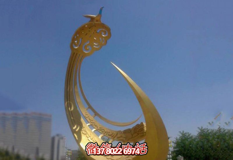 精美不銹鋼鳳凰雕塑,點(diǎn)綴戶外廣場(chǎng) 精美不銹鋼鳳凰雕塑,點(diǎn)綴戶外廣場(chǎng)