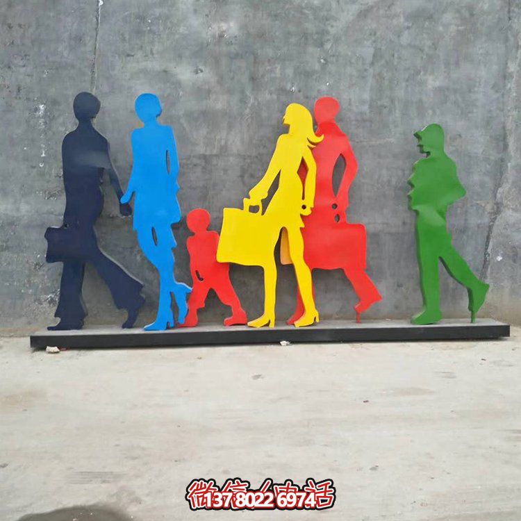 玻璃鋼雕塑裝飾擺件，點綴商場購物街步行街