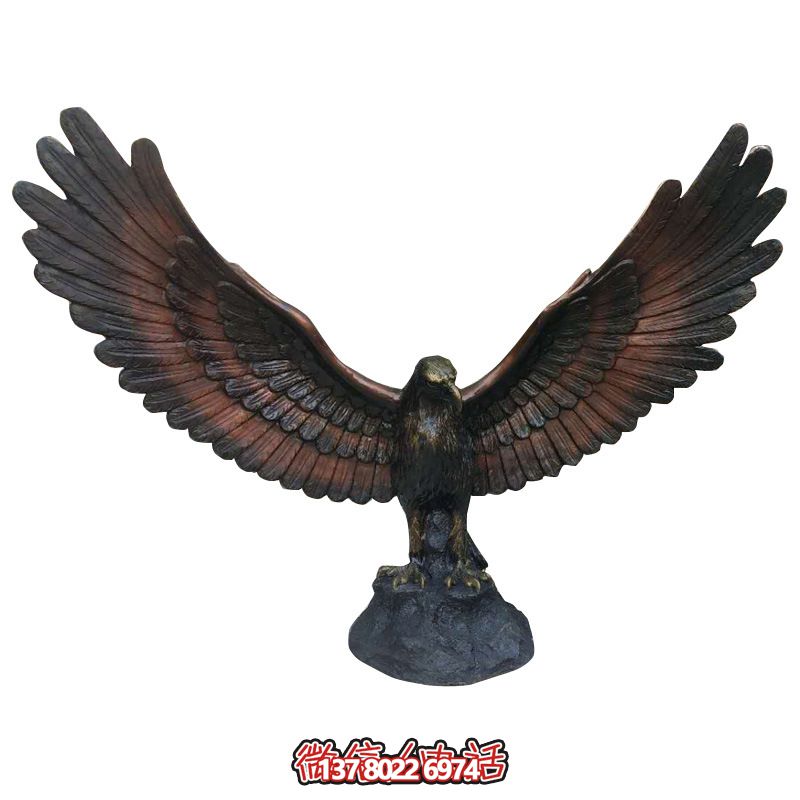 室內擺放展翅的樹脂老鷹雕塑 室內擺放展翅的樹脂老鷹雕塑