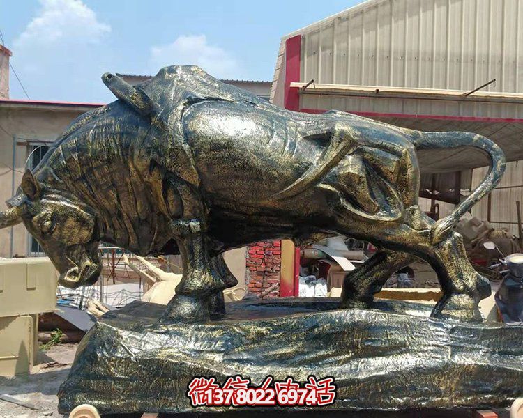 戶(hù)外大型銅雕銅牛雕塑