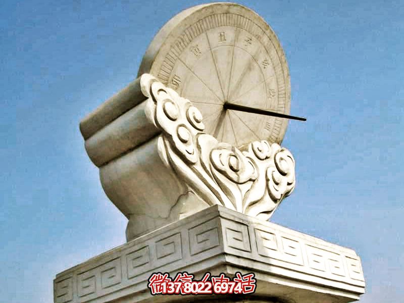 景區(qū)石雕戶外大型大理石計時器日晷雕塑 景區(qū)石雕戶外大型大理石計時器日晷雕塑