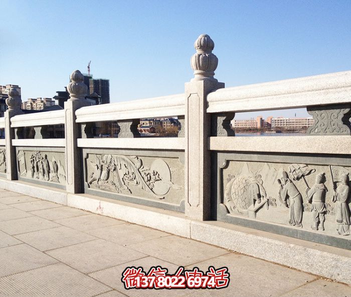 公園湖景浮雕人物花崗巖欄桿 公園湖景浮雕人物花崗巖欄桿