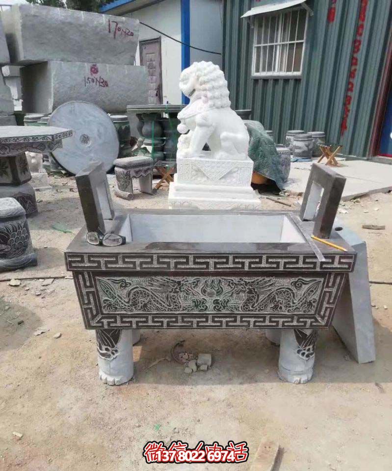 大型方鼎浮雕景區園林擺放香爐雕塑 大型方鼎浮雕景區園林擺放香爐雕塑