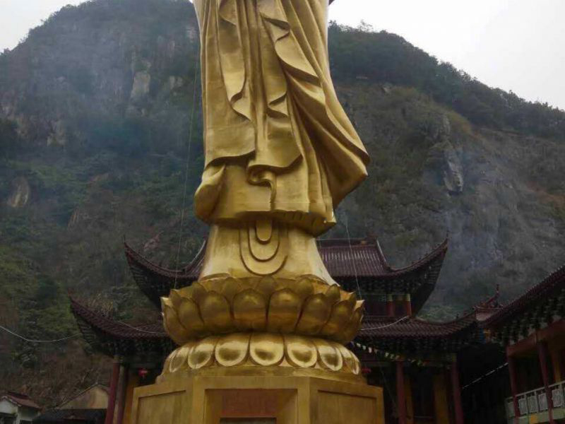 銅雕觀音 銅雕觀音